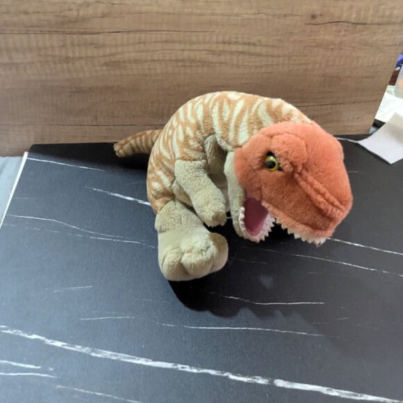 Wild Republic Plush T-Rex Dinosaur 12" Stuffed Animal Toy Tyrannosaurus Sitting - Picture 6 of 10